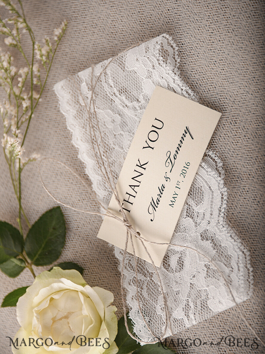 THANK YOU CARDS rustic 