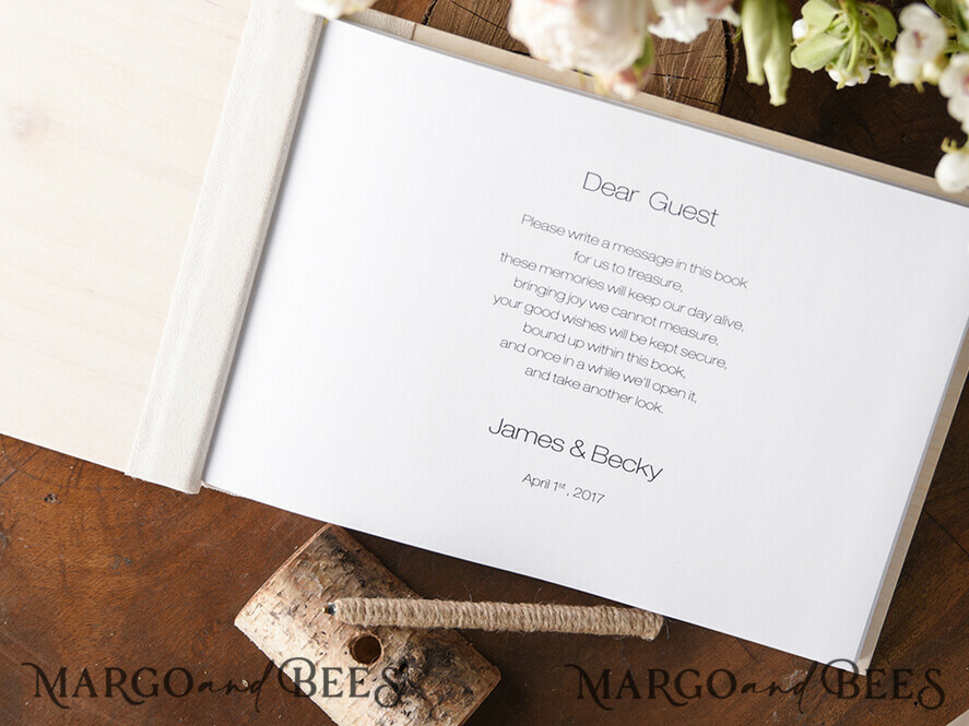 WEDDING GUEST BOOKS Rustic Wooden Engraved PhotoAlbum Boho Instant Photo Book  Wooden Instax Wedding Photo Guestbook