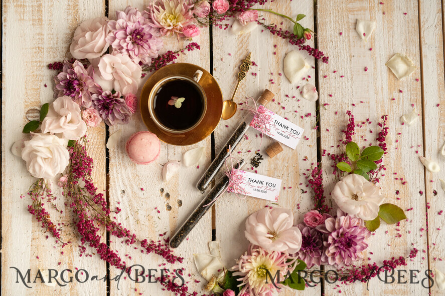 HOCHZEITSGESCHENKE Hochzeitsgeschenk Tee Beutel romantische Hochzeitsgeschenke, personalisierter Teebeutel