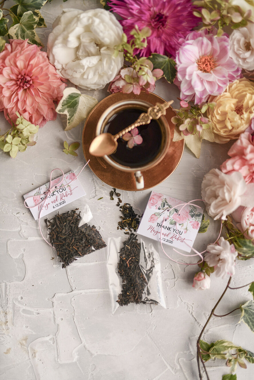 HOCHZEITSGESCHENKE Hochzeitsgeschenk Tee Beutel Hochzeitsgeschenke, Tee- und Kaffeetüten