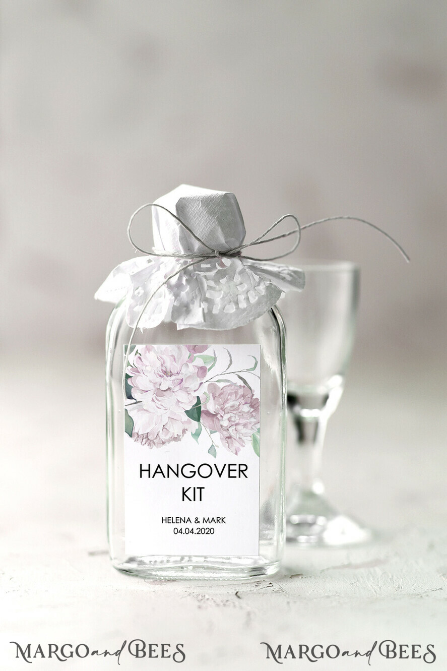 WEDDING FAVORS wedding hangover kits Wedding Favor gifts, presonalized hangover kit