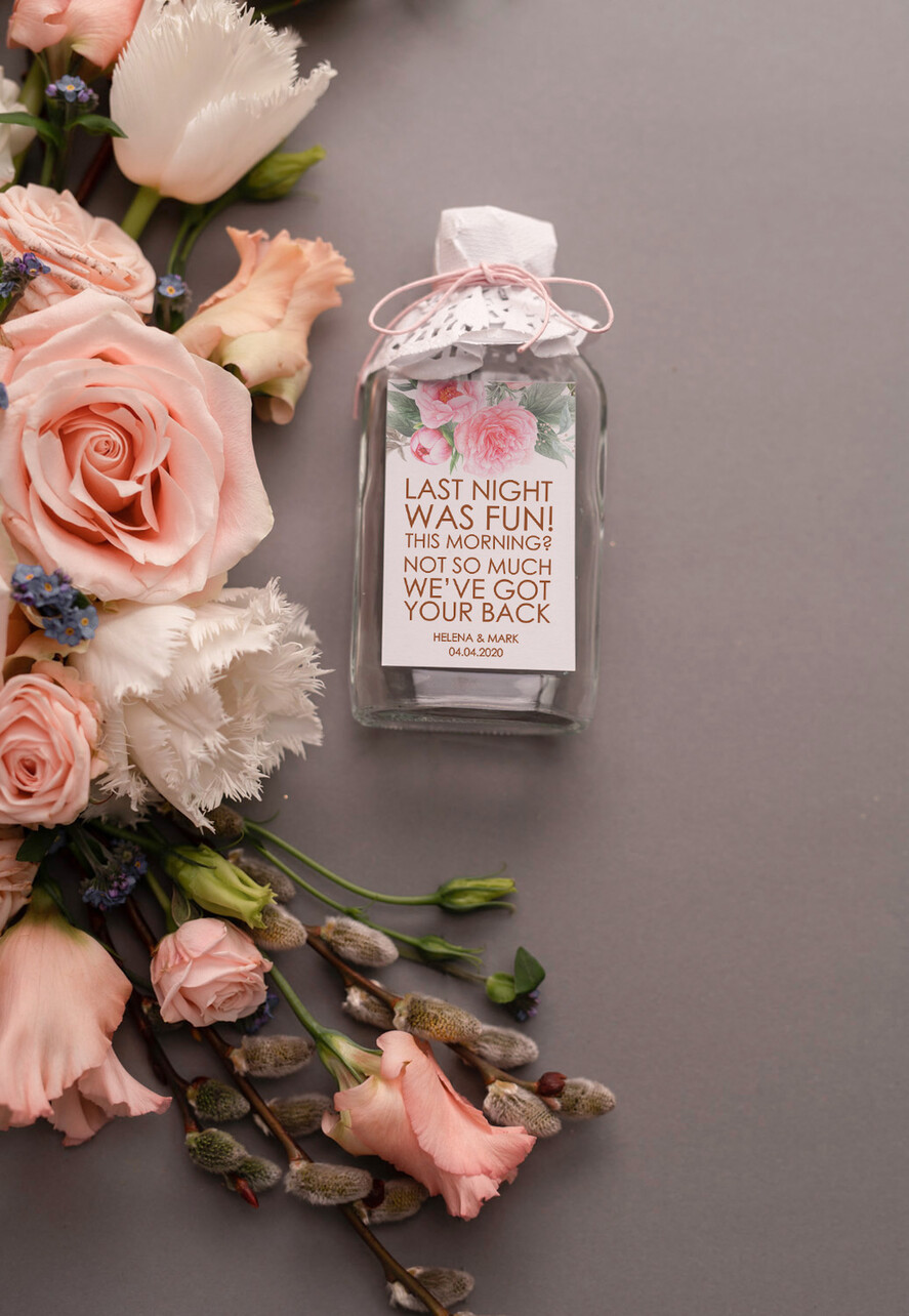 WEDDING FAVORS wedding hangover kits Wedding Favor gifts, personalized hangover kits