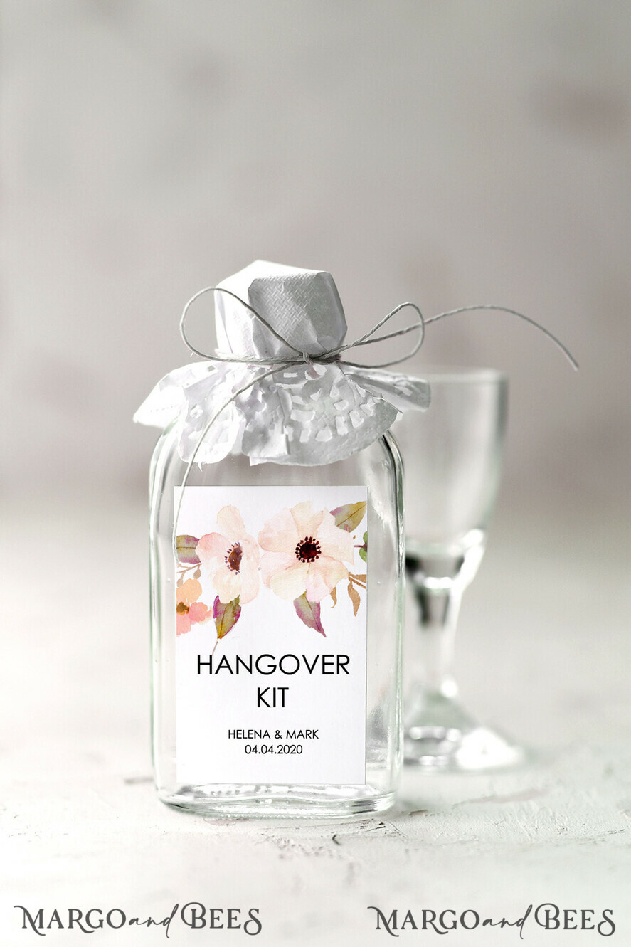 WEDDING FAVORS wedding hangover kits Wedding Favor gifts, personalized hangover kits
