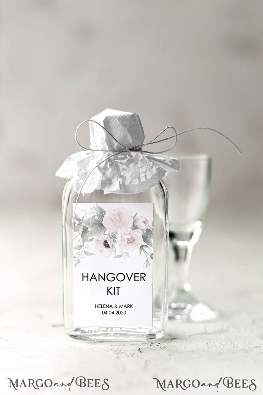 WEDDING FAVORS wedding hangover kits wedding favor ideas, personalized hangover kits