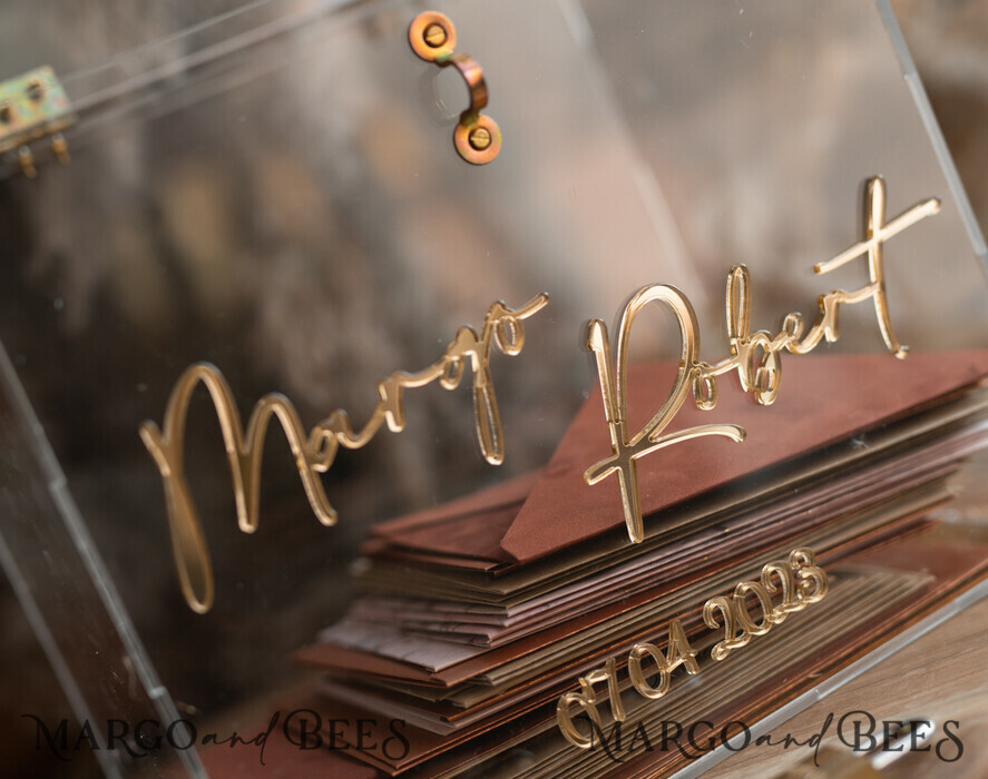  CARD BOXES acrylic Cards box Modern Clear wedding wishing well acrylic card box with Lock, Personalized Wedding Card Box, Clear Card Box, Wedding Card Box with Lid, Wedding Money Box, Wedding Card Holder 