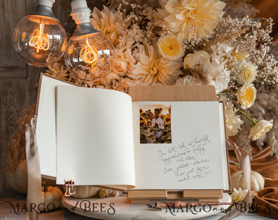 HOCHZEITS-GÄSTEBÜCHER Instax Sofortbildbuch Fall beige Gold Acryl Hochzeitsgäste Buch personalisiert, Tan Taupe Samt Sofortbildbuch Boho Elegant Instax Hochzeitsfoto Gästebuch, Erdtöne Acryl Instax Gästebuch Schild, Neutrales Samt Fotobuch.