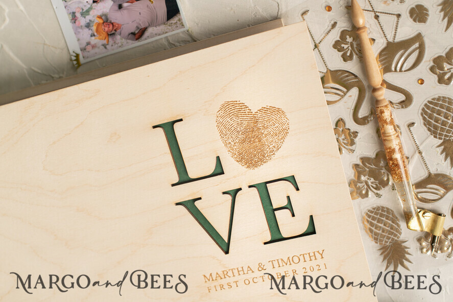 WEDDING GUEST BOOKS Instax Instant Photo Book Wedding Guest Book Personalised, Wooden Engraved Instant Photo Book Instax• Wood Wedding Photo Guestbook