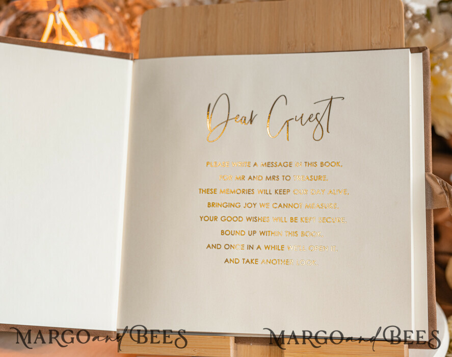 HOCHZEITS-GÄSTEBÜCHER Instax Sofortbildbuch Fall beige Gold Acryl Hochzeitsgästebuch personalisiert, Tan Taupe Samt Sofortbildbuch Boho elegant Instax Hochzeitsfoto Gästebuch, Erdfarbenes Acryl Instax Gästebuch Schild, Neutraler Samt Fotobuch.