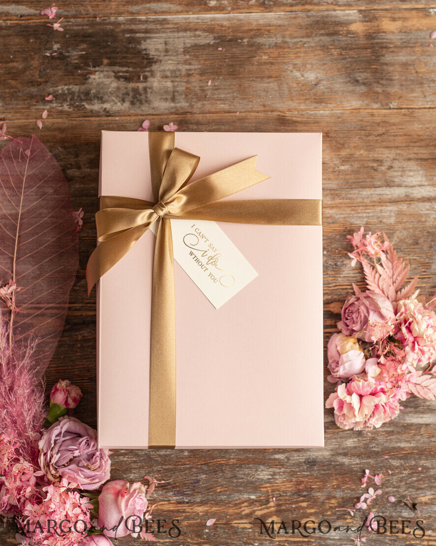 Brautjungfer/Trauzeuge Box WIRST DU MEINE BRAUTJUNGEFRIENDE SEIN? Brautjungfern-Proposal-Box Herz Jade Gua SHA Stein, Willst du meine Brautjungfer sein Geschenk Spa-Set,