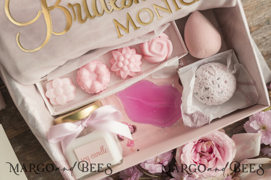 Brautjungfer/Trauzeuge Box WIRST DU MEINE BRAUTJUNGEFRIENDE SEIN? Brautjungfern Geschenkbox für die Trauzeugin, Samtrobe für die Brautjungfernfrage, natürliches Set für die Hochzeit