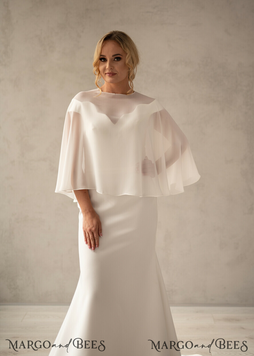 wedding bolero or jacket wedding bolero elegant chiffon wedding bolero