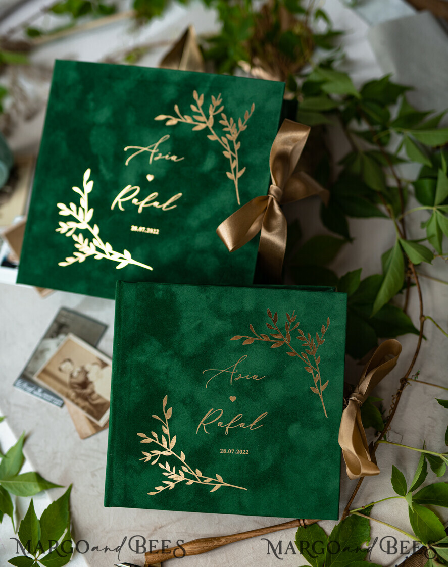 HOCHZEITS-GÄSTEBÜCHER Samtkissen Instax Gästebuch Boho Grün Pink Instax Samt Hochzeits-Gästebuch Gold, Samt Foto-Box Sofort Hochzeits-Gästebuch, Polaroid Samt Gästebuch Pink Foto-Box Goldene Hochzeit