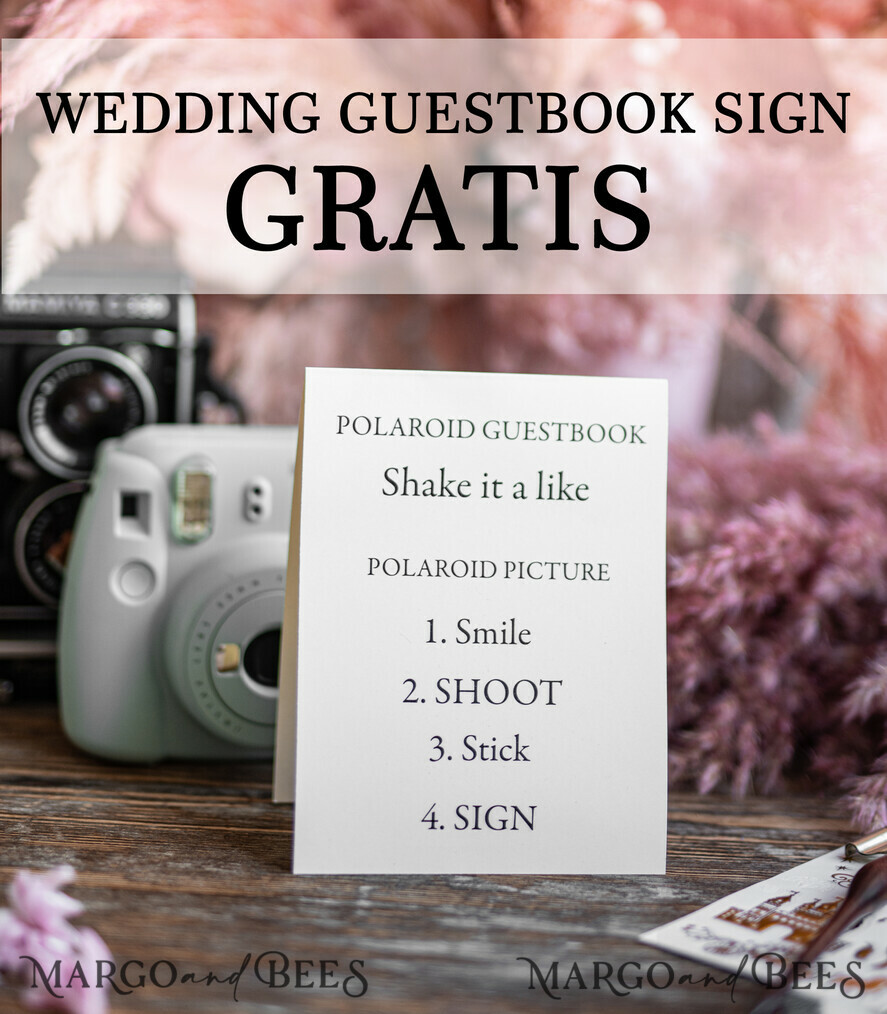 HOCHZEITS-GÄSTEBÜCHER Samtkissen Instax Gästebuch Boho Lilac Instax Samt Hochzeits-Gästebuch Gold, Großes Sofort-Hochzeits-Gästebuch, Polaroid Samt Gästebuch Lilac Golden Hochzeit
