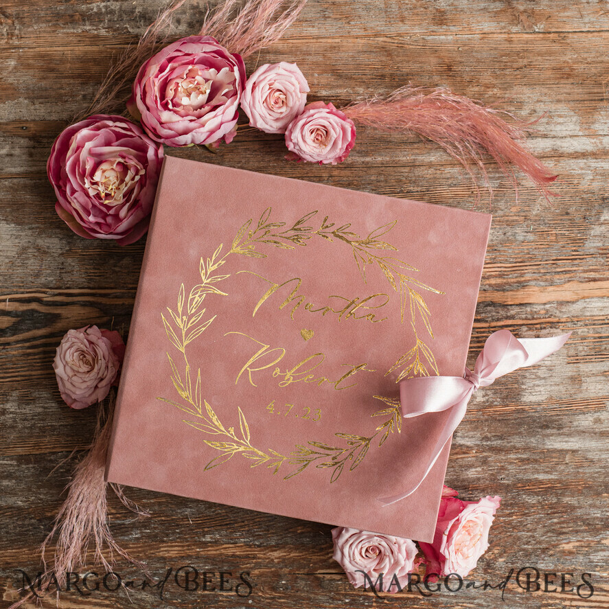 WEDDING GUEST BOOKS alternative guest book  Alternative Guestbook Wedding Mad Lib Sheets in Velvet Box Marriage advice mad lib Box Instax Leave a Note to Bride & Groom Personalised Box