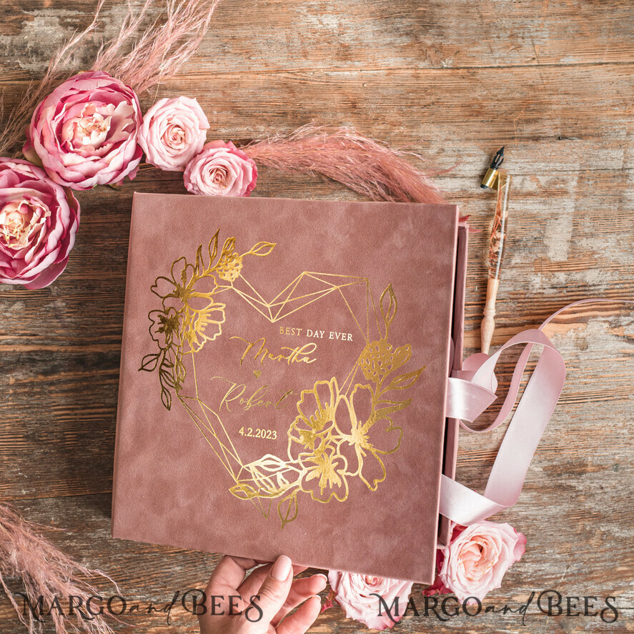 WEDDING GUEST BOOKS alternative guest book  Alternative Guestbook Wedding Mad Lib Sheets in Velvet Box Marriage advice mad lib Box Instax Leave a Note to Bride & Groom Personalised Box