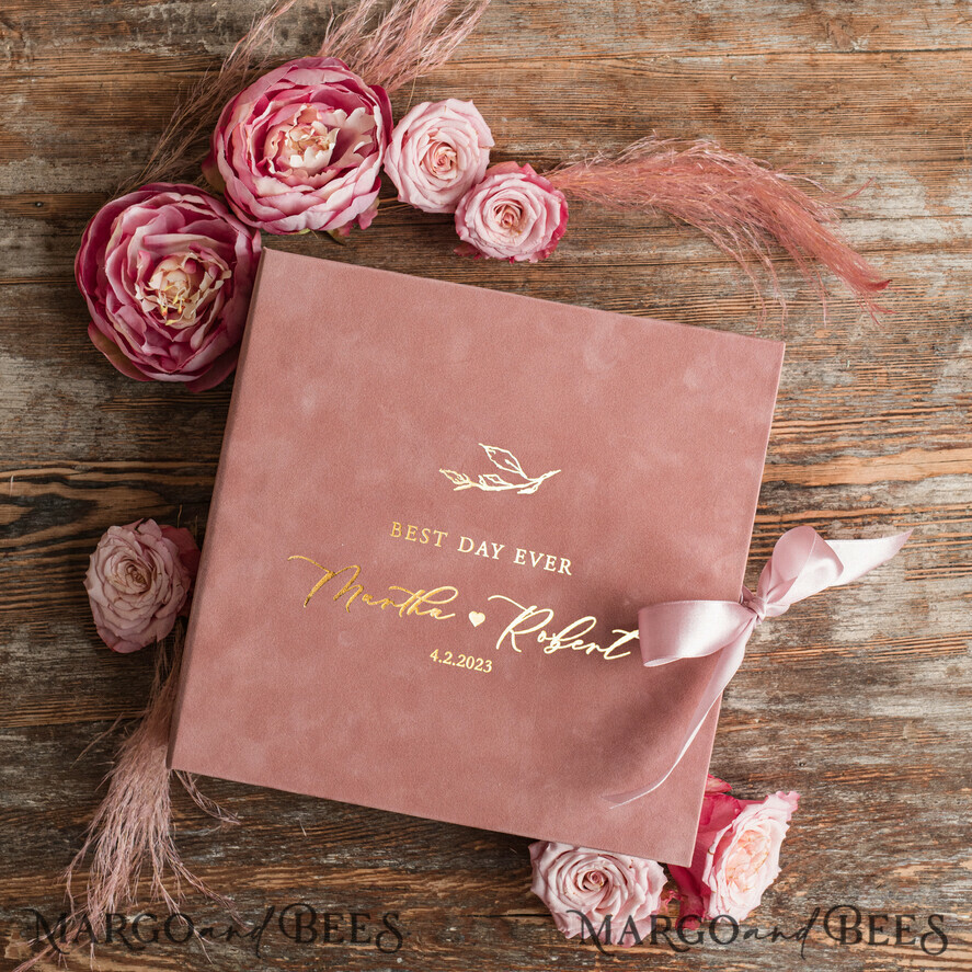 WEDDING GUEST BOOKS alternative guest book  Alternative Guestbook Wedding Mad Lib Sheets in Velvet Box Marriage advice mad lib Box Instax Leave a Note to Bride & Groom Personalised Box