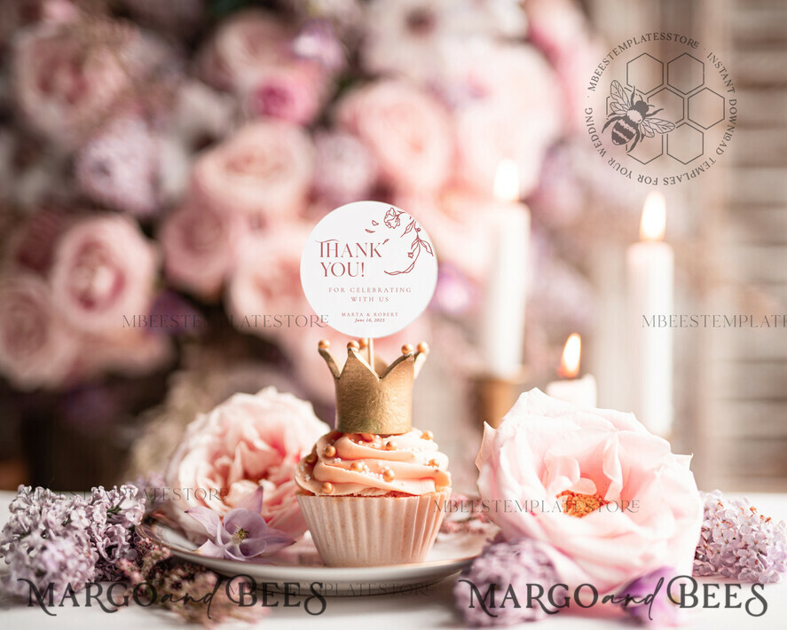 TEMPLETT  
 Hochzeitsdrucksachen Boho Runde Favoriten Tag Vorlage, Runde Favoriten Tag Vorlage, Rustikale Editierbare Dankeschön Tag, Druckbare Hochzeitsgeschenk Tags, Party Dusch Tags, WMin1