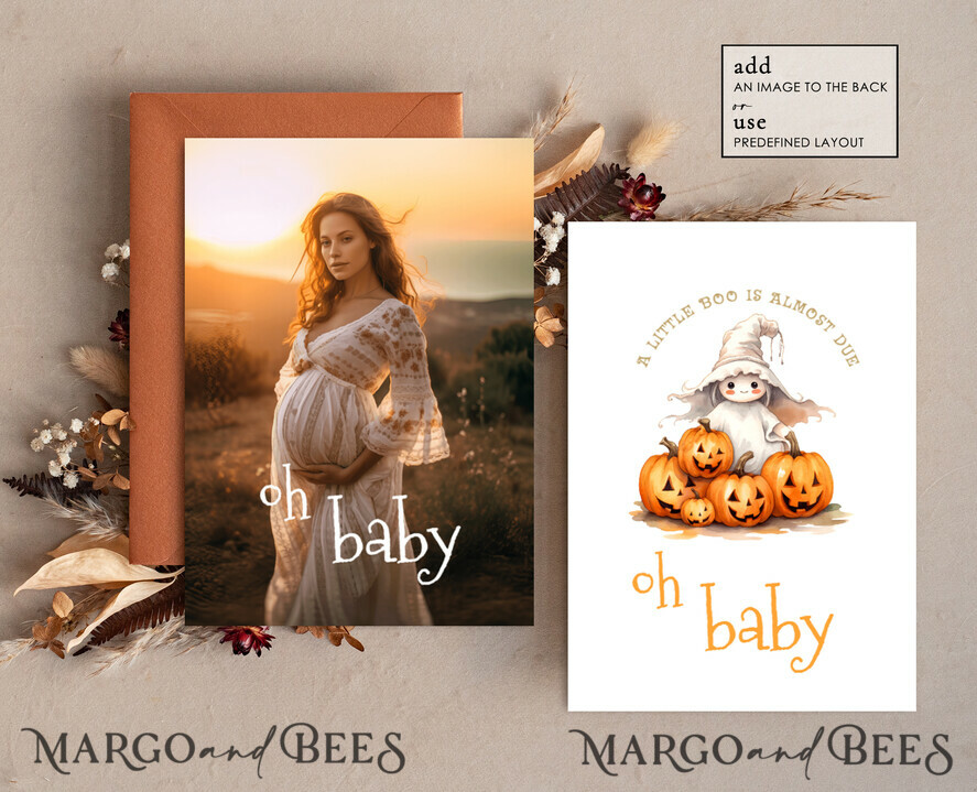 TEMPLETT baby shower Editable Fall Baby Shower Invitation Template Little boo is almost due Diapper Raffle Books Instant Download Invite Gender Neutral halloween