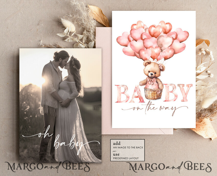 TEMPLETT  
 Babyparty Blush Pink Teddy Bear Baby Girl Shower Einladungsvorlage Set süßes kleines Mädchen auf dem Weg Windelverlosungsbücher Bogen Sofortiger Download Blush Pink bearbeitbare Einladung