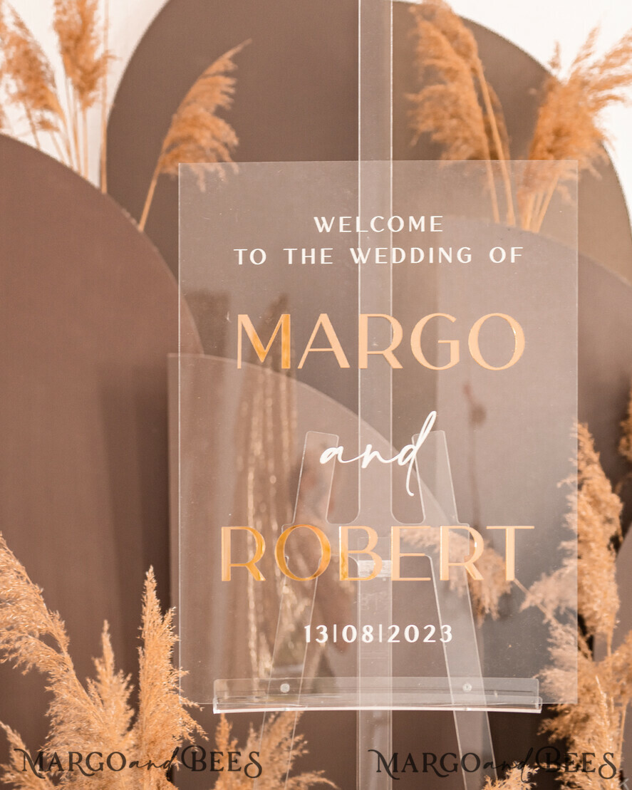 TABLE PLANS AND WEDDING WELCOME SIGNS plexi gold / velvet Luxury Clear and Gold Wedding Welcome Sign, Golden Wedding Decor, Personalised Wedding Sign, Wedding Board, Welcome Wedding Board 