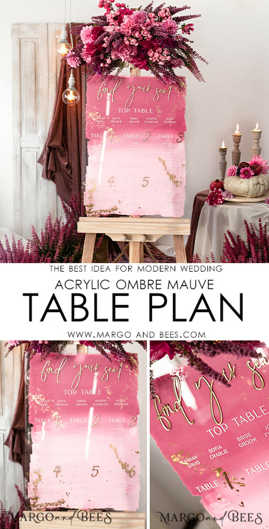TABLE PLANS AND WEDDING WELCOME SIGNS plexi gold / velvet Acrylic Mauve Wedding Welcome Sign Painted Dusty Rose Acrylic gold Wedding Welcome Sign, Ombre Blush Pink  Gold Plexi Wedding Welcome Sign, Pale Pink Golden Luxury Wedding Wedding Welcome Sign , Earthy Wedding Signage Golden mirror Wedding Welcome Sign