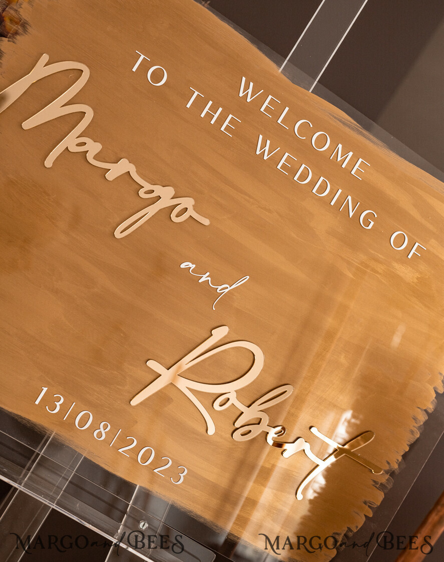 TABLE PLANS AND WEDDING WELCOME SIGNS plexi gold / velvet Luxury Clear and Gold Wedding Welcome Sign, Golden Wedding Decor, Personalised Wedding Sign, Wedding Board, Welcome Wedding Board 
