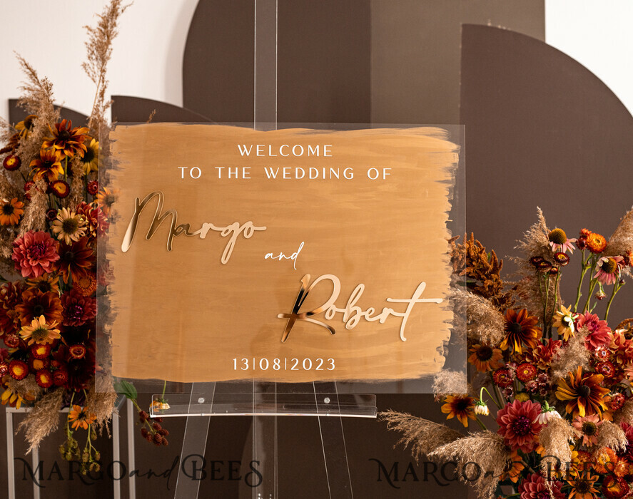 TABLE PLANS AND WEDDING WELCOME SIGNS plexi gold / velvet Luxury Clear and Gold Wedding Welcome Sign, Golden Wedding Decor, Personalised Wedding Sign, Wedding Board, Welcome Wedding Board 
