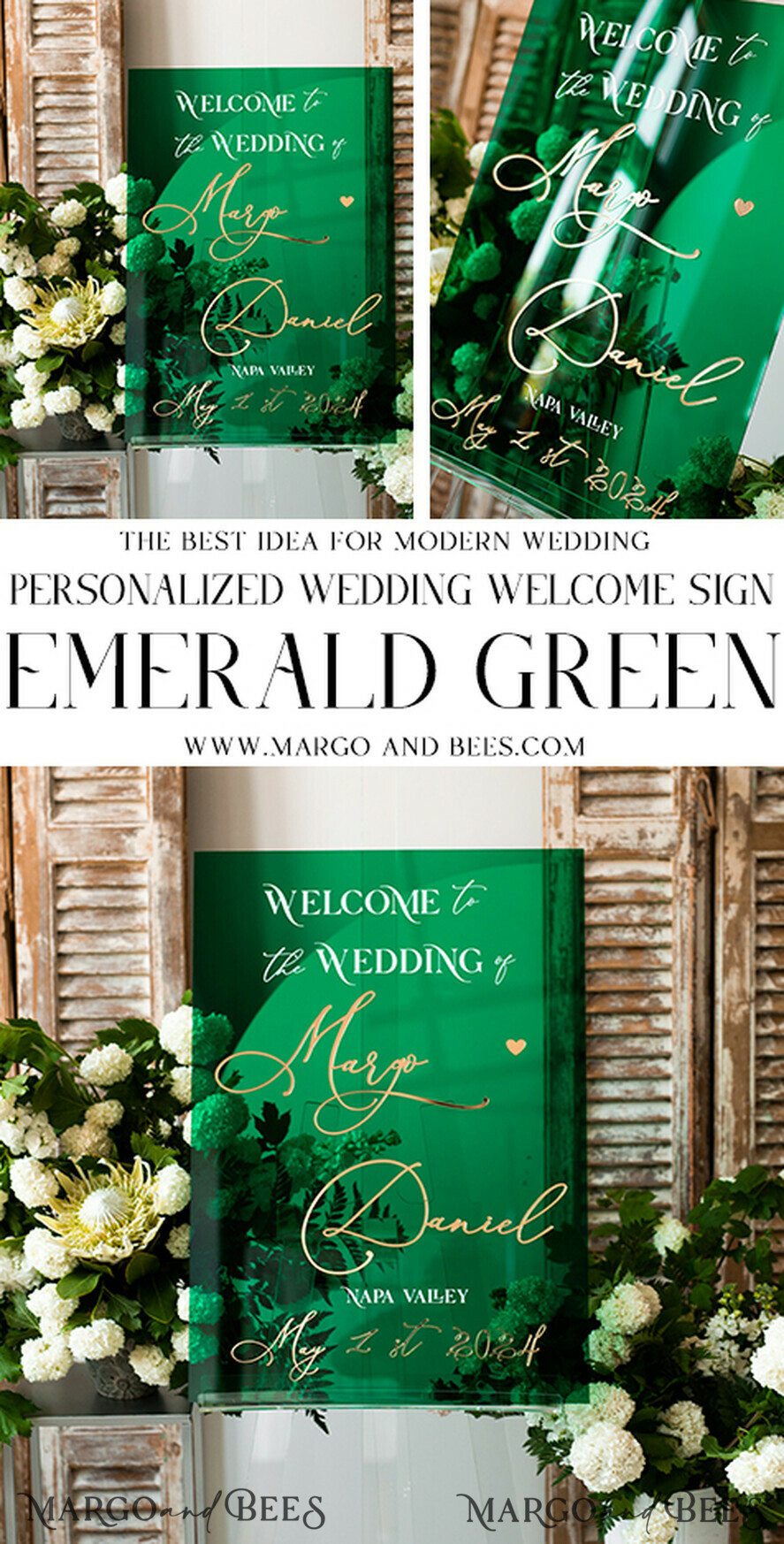 TABLE PLANS AND WEDDING WELCOME SIGNS plexi gold / velvet Luxury Green and Gold Wedding Welcome Sign, Emerald Green Acryl Wedding Decor, Personalised Wedding Sign, Wedding Board, Welcome Wedding Board 