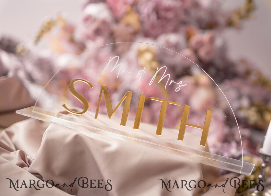 TABLE DECOR SIGNS Velvet table Numbers and Decor Golden Acrylic Top Table Mr and Mrs signs with stand, blush pink Velvet and gold Table Sign, Golden Plexi Top Table Mr and Mrs signs, Luxury Wedding Table Decor Centerpieces