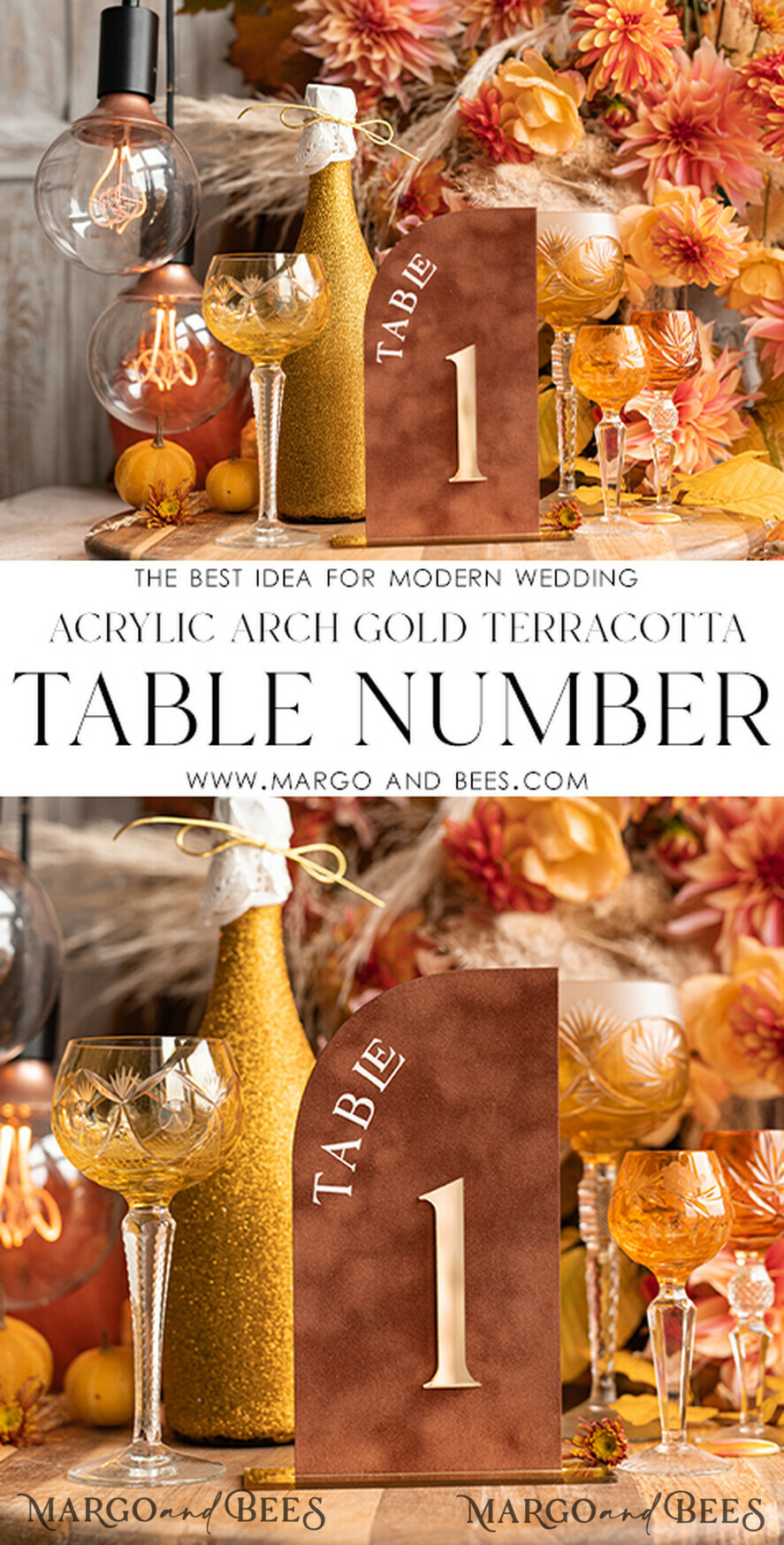 TABLE DECOR SIGNS Velvet table Numbers and Decor Acrylic Half Arch Velvet Fall Wedding Table Numbers, Terracotta and gold Sign, Gold Plexi Table Numbers, Luxury Burnt Orange Wedding Table Decor, Wedding Signage Golden mirror table numbers