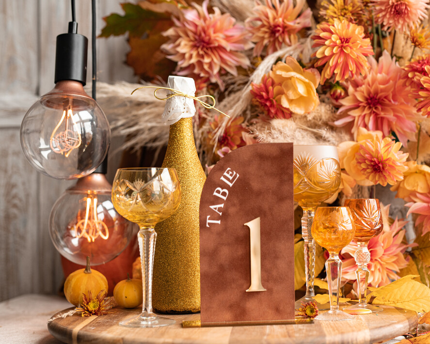 TABLE DECOR SIGNS Velvet table Numbers and Decor Acrylic Half Arch Velvet Fall Wedding Table Numbers, Terracotta and gold Sign, Gold Plexi Table Numbers, Luxury Burnt Orange Wedding Table Decor, Wedding Signage Golden mirror table numbers