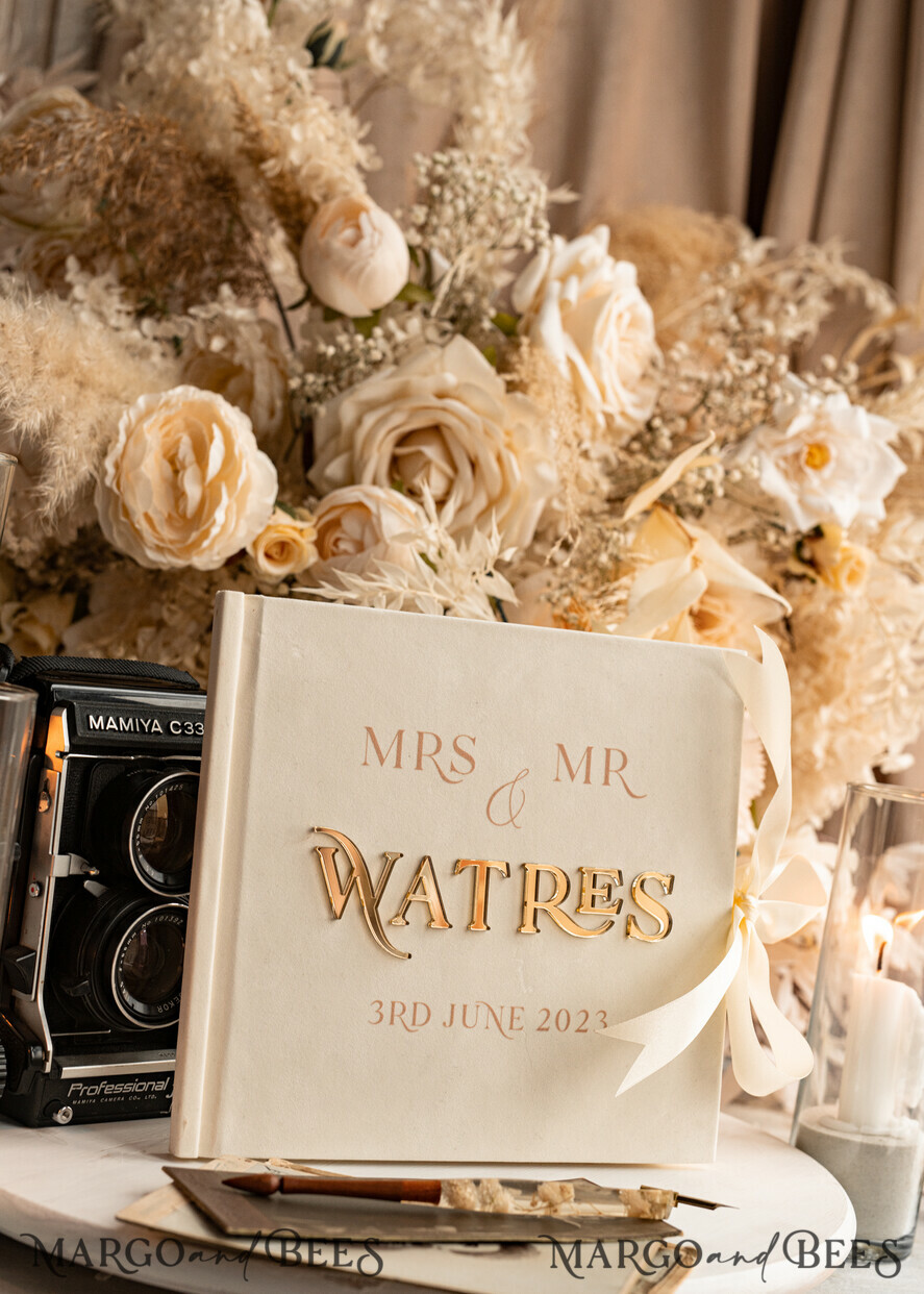  CARD BOXES velvet card boxes Velvet Set Card Box Guestbook & Sign, Wedding Card Box with Lid Instant Instax Guestbook, Beige Wedding Money Box Sing Guestbook Set, Nude Card Box with slot and cards and gift Arch acrylic sign set