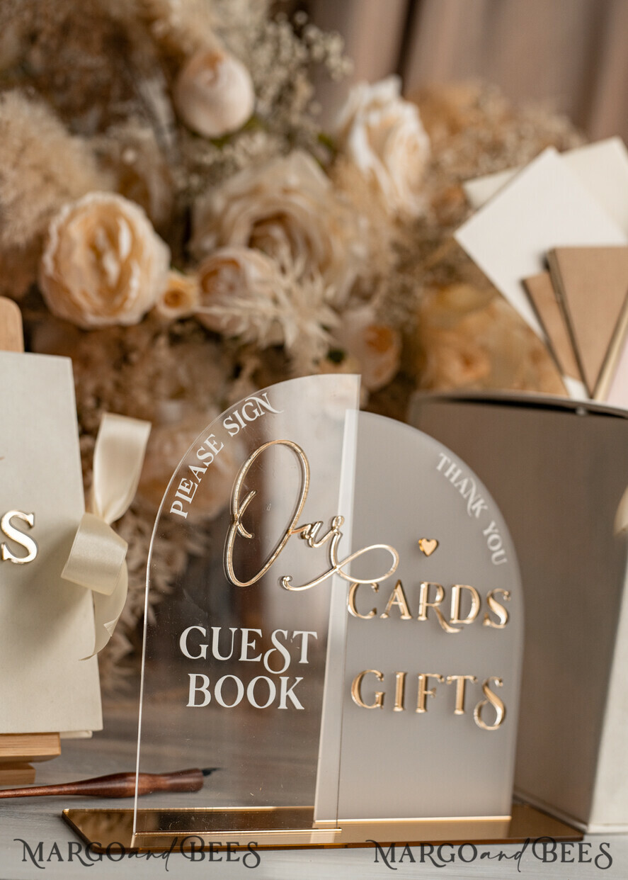  CARD BOXES velvet card boxes Velvet Set Card Box Guestbook & Sign, Wedding Card Box with Lid Instant Instax Guestbook, Beige Wedding Money Box Sing Guestbook Set, Nude Card Box with slot and cards and gift Arch acrylic sign set