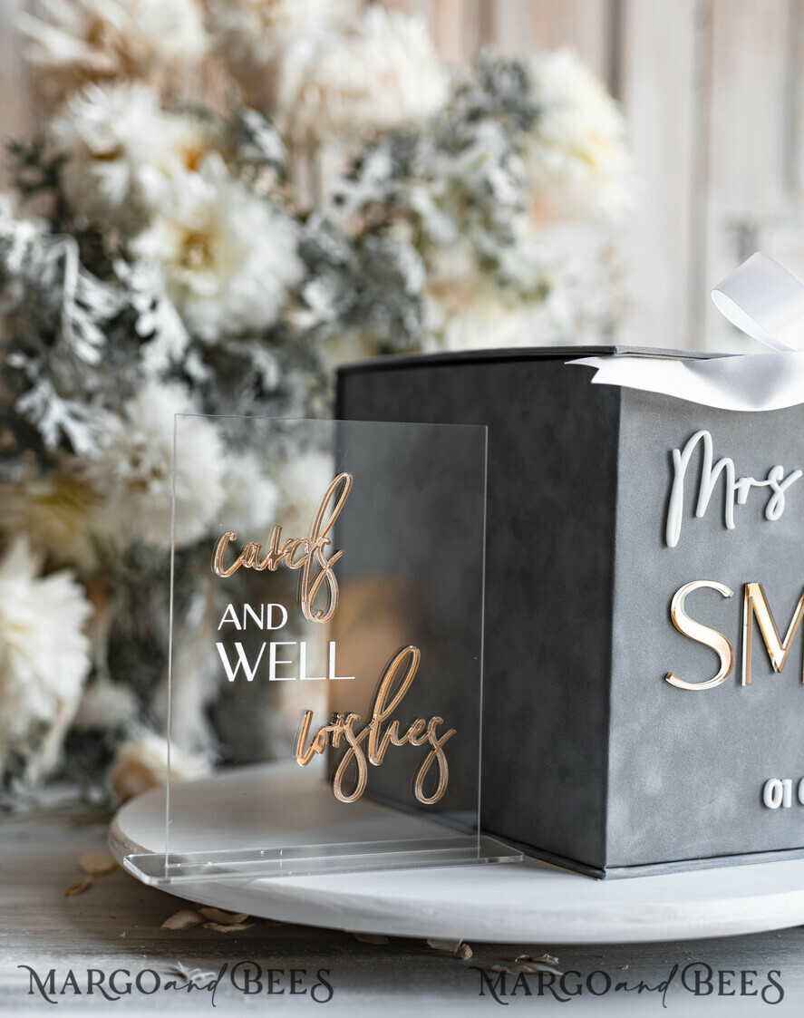  CARD BOXES velvet card boxes  Gift Card Box & Sign Set, Velvet grey wedding wishing well money gift card box, Personalized Wedding Card Box, Grey Luxury Card Box, Wedding Card Box with Lid, Grey Wedding Money Box, Wedding Card Box
