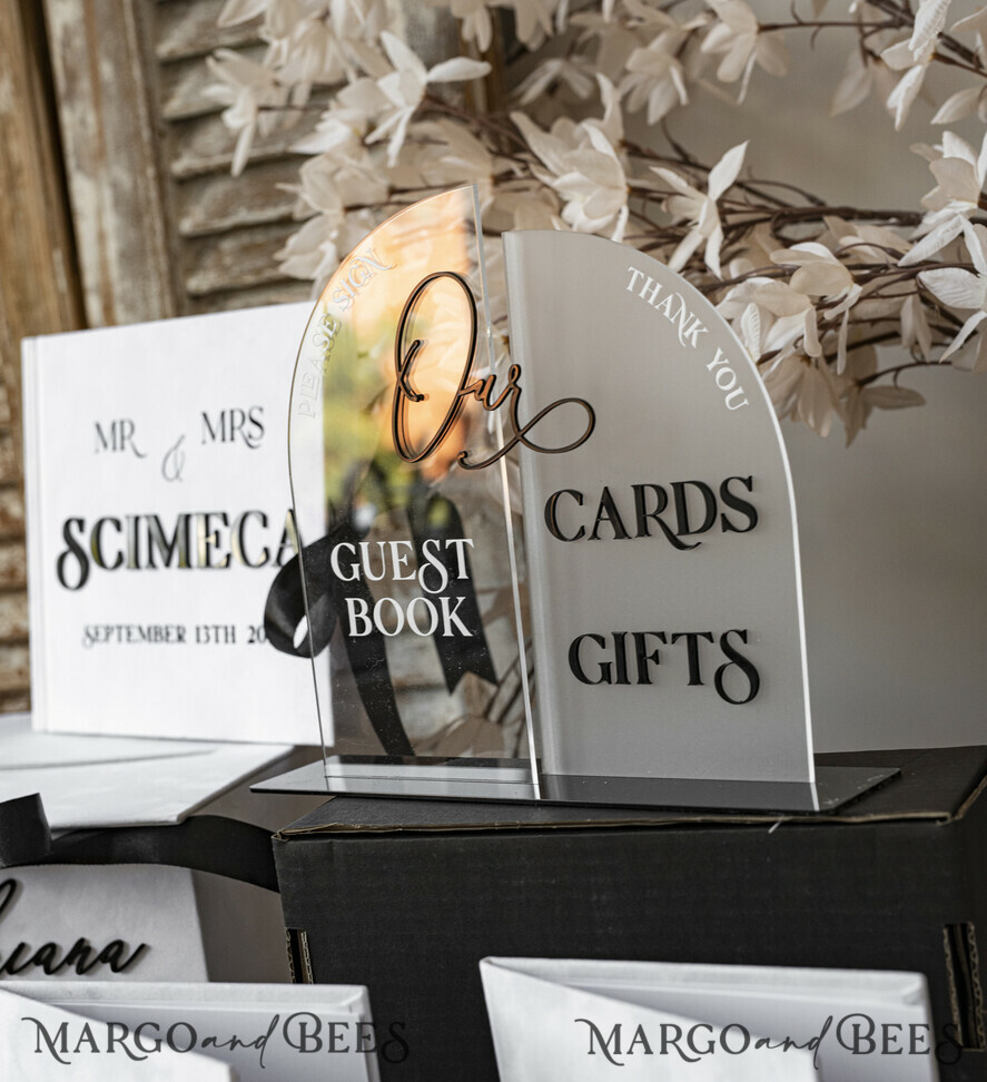  CARD BOXES velvet card boxes Velvet Set Card Box Guestbook & Sign, Wedding Card Box Instant Instax Guestbook, Black & White Wedding Money Box Sing Guestbook Set, BWs