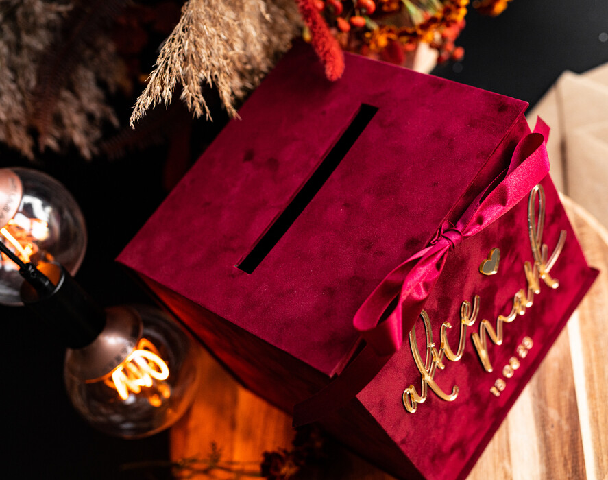  CARD BOXES velvet card boxes burgundy Card Box, Maroon Wedding Card Box with Lid, Marsala Wedding Money Box, Wedding Card Box with slot  