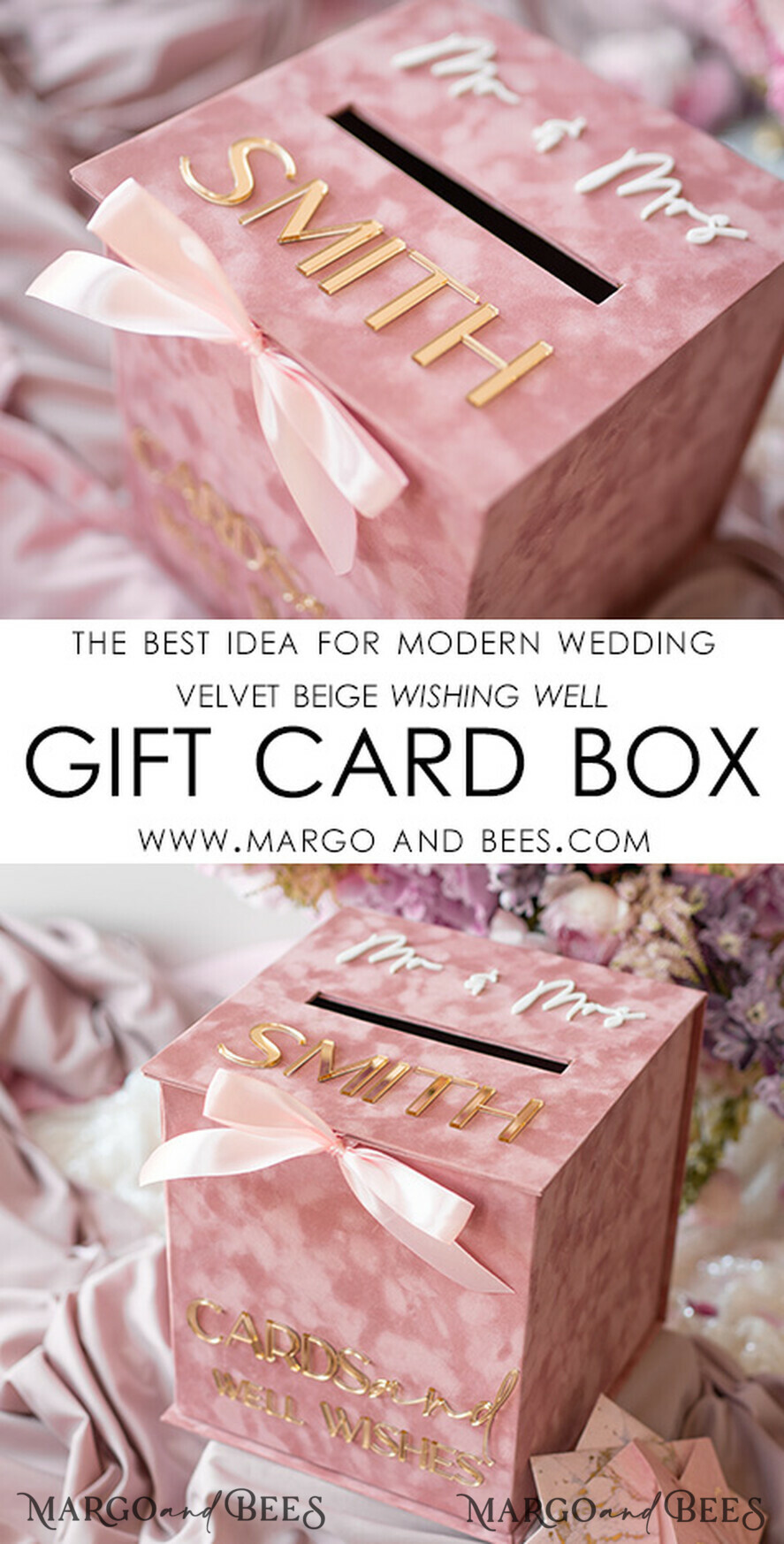  CARD BOXES velvet card boxes Wedding Wishing Well Card Box, Gift Card Box, Velvet blush pink wedding wishing well  money gift card box, Personalized Wedding Card Box, Luxury Card Box, Wedding Card Box with Lid, Wedding Money Box, Wedding Card Box