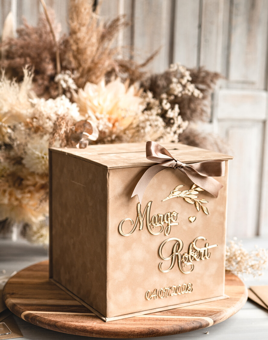  CARD BOXES velvet card boxes Card Box & arch Acrylic Set, Wedding Card Box with Lid, Spring Wedding Money Box, Wedding Card Box with slot and cards and gift Arch acrylic sign set