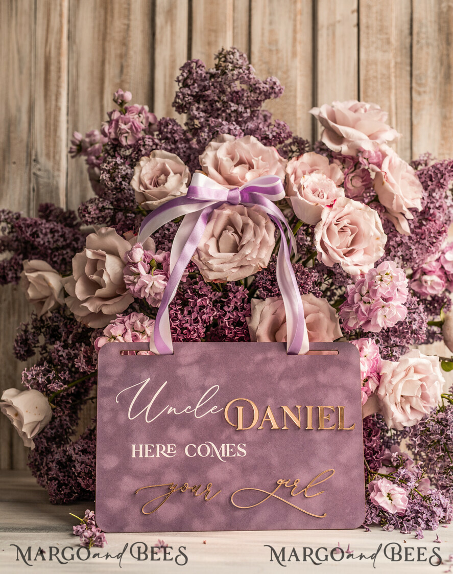 Mauve flower girl online