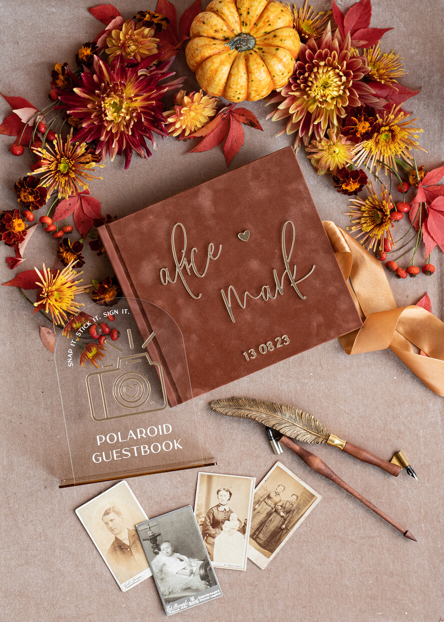 HOCHZEITS-GÄSTEBÜCHER Bundle Gustbooks & Vows Set Bundle Personalisierte Hochzeitsgäste-Buch & Individuell gestaltete Hochzeitsgelübde Set aus zwei - Bundle Gästebuch und Gelübde-Bücher