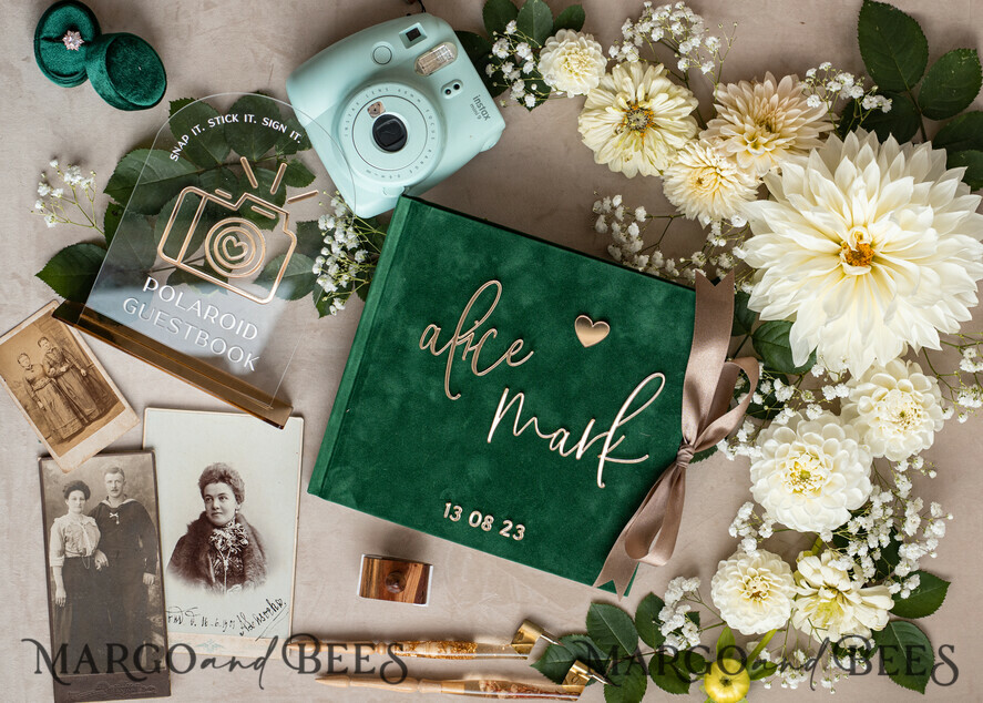 HOCHZEITS-GÄSTEBÜCHER Bundle Gustbooks & Vows Set Bundle personalisiertes Hochzeitsgästebuch & maßgeschneiderte Hochzeitsgelübde Set aus zwei - Bundle Gästebuch und Gelübde-Bücher