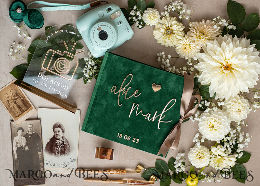 HOCHZEITS-GÄSTEBÜCHER Bundle Gustbooks & Vows Set Bundle personalisiertes Hochzeitsgästebuch & maßgeschneiderte Hochzeitsgelübde Set aus zwei - Bundle Gästebuch und Gelübde-Bücher