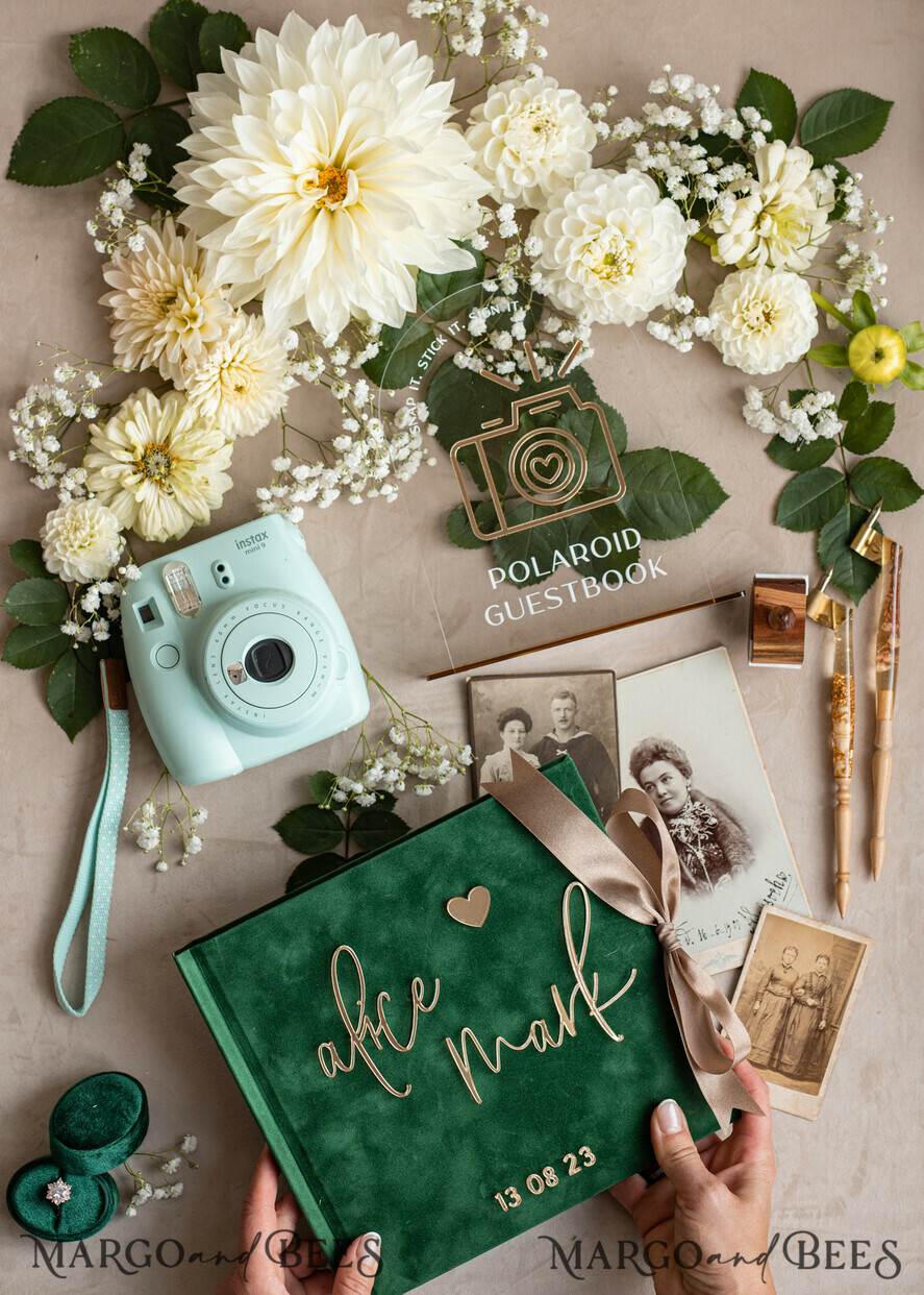 HOCHZEITS-GÄSTEBÜCHER Bundle Gustbooks & Vows Set Bundle personalisiertes Hochzeitsgästebuch & maßgeschneiderte Hochzeitsgelübde Set aus zwei - Bundle Gästebuch und Gelübde-Bücher
