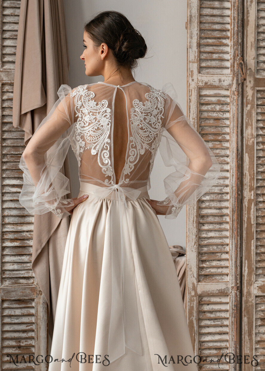 Tulle sale bridal bolero