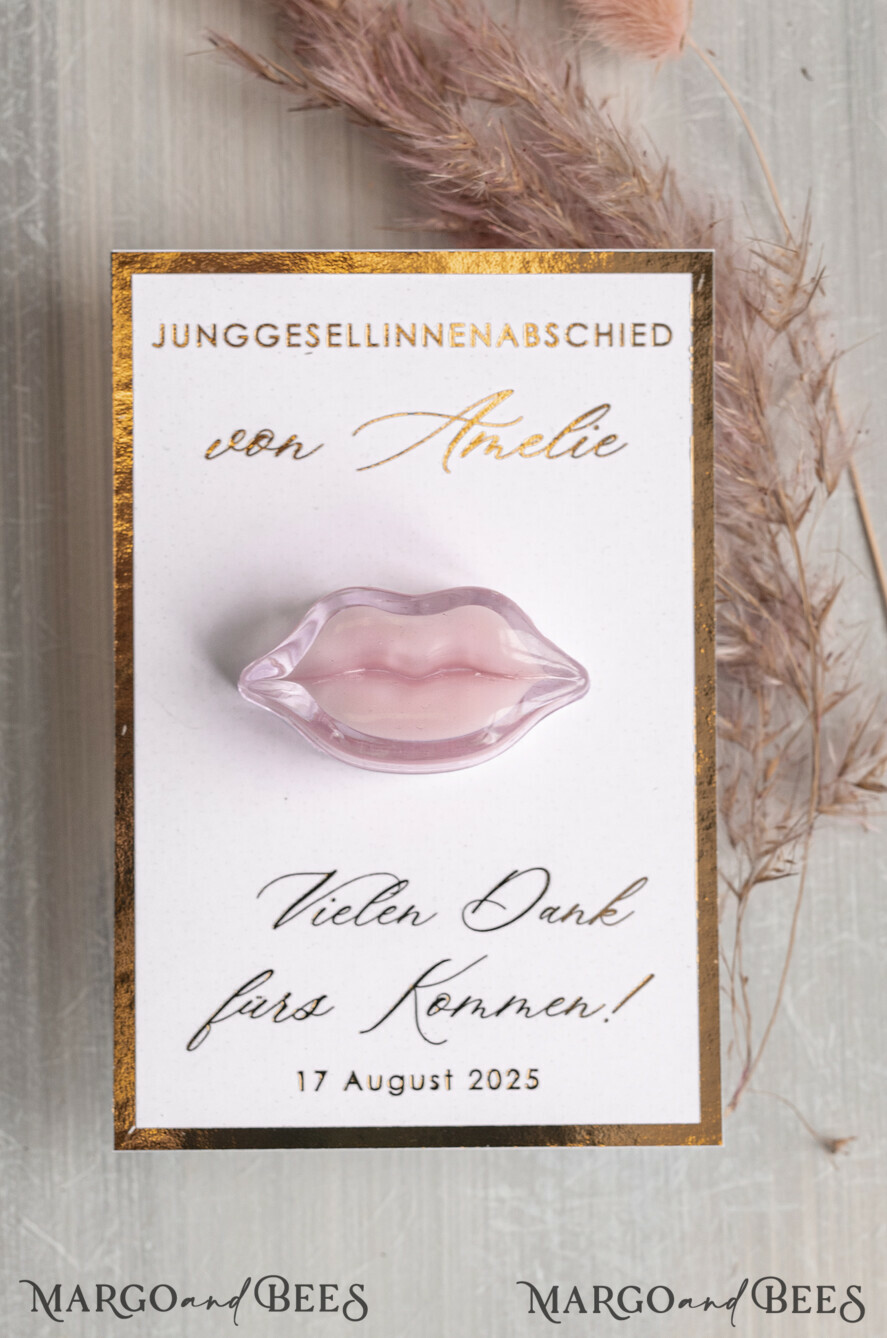 Brautjungfer/Trauzeuge Box Trauzeugin Geschenk Fragen Box JGA Geschenke Gäste, Kreative Gastgeschenke für den Junggesellinnenabschied, Dankeschön zum JGA: Kleine Geschenke für die Freundinnen