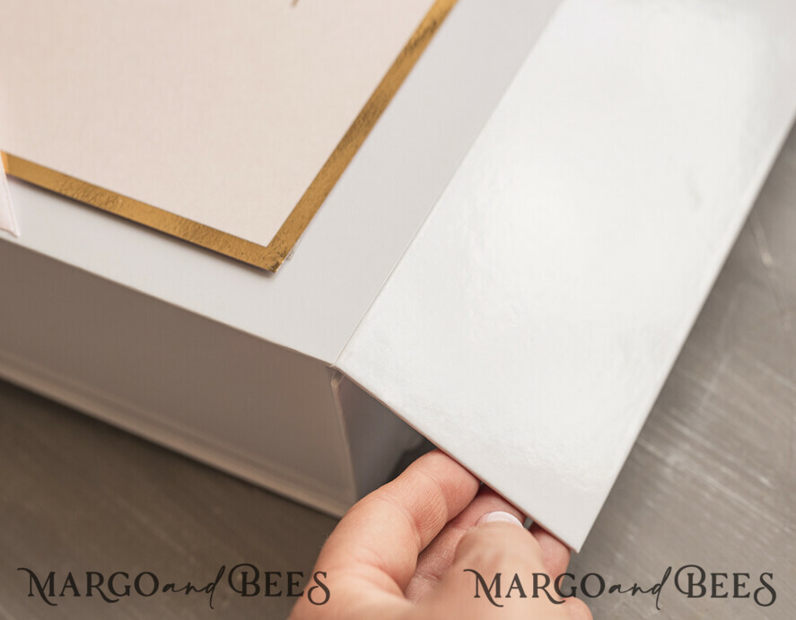 Brautjungfer/Trauzeuge Box Brautjungfern Vorschlagsbox Personalisierte Brautjungfer Vorschlagsbox mit Robe, vollständige Trauzeuginnenbox, Blush-Willst du meine Brautjungfer sein? Boxset