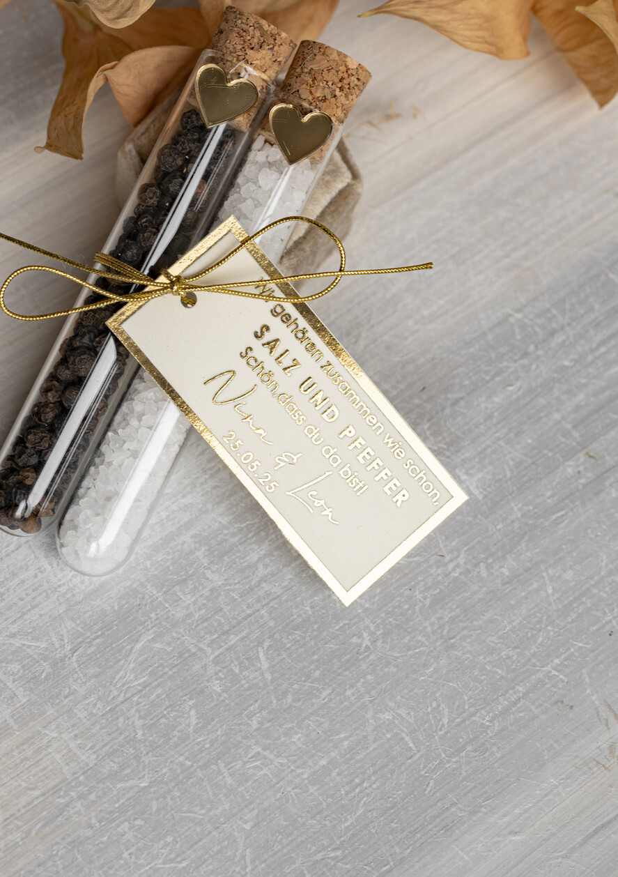 HOCHZEITSGESCHENKE Gastgeschenke Hochzeit Gastgeschenke Hochzeit wir gehören zusammen wie Salz und Pfeffer. Gastgeschenk Pfeffer & Salz für Eure Hochzeitsgäste, Gastgeschenk Hochzeit Brautpaar Pfeffer & Salz mit Namen.