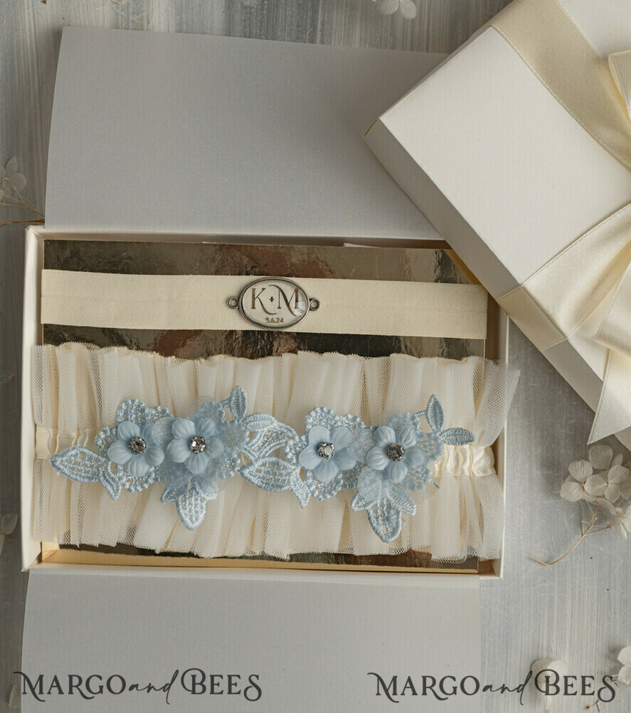 BRIDE bolero, robes, garter Geschenkidee für die Braut Strumpfband Doppeltes Strumpfband-Set für die Braut – edel & romantisch in Geschenkbox mit Gedicht – perfektes Geschenk zur Hochzeit