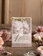 TABLE DECOR SIGNS romantic Floral Boho Classic Table Number, Golden Ribbon Luxury Romantic Wedding Table Number, Elegant Vintage Oil Paint Flowers, Handmade Gorgeous Blush Table Number  1