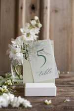 TABLE DECOR SIGNS romantic Tuscany Botanical Wedding Table Numbers, Elegant Green Table Cards, Italian Style Table Décor, Simple Romantic Vellum Table Signs, Modern Olive Table Numbers   2